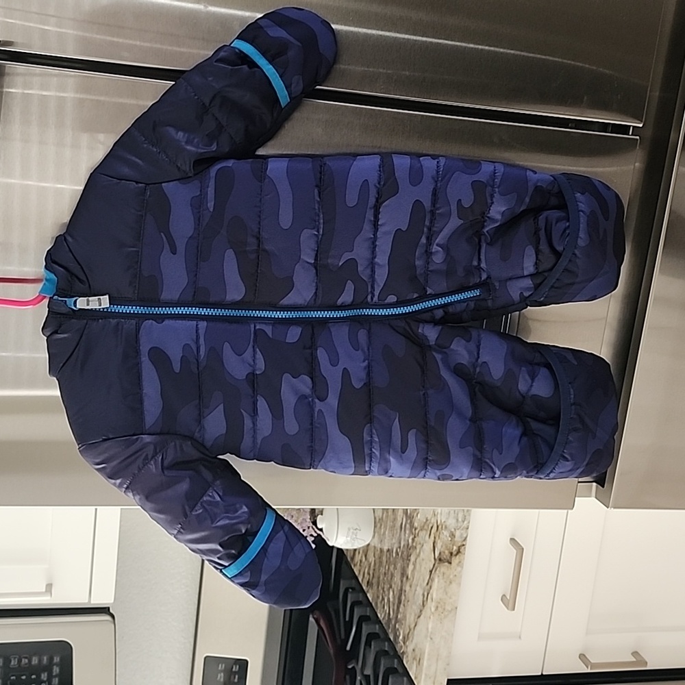 CARTER'S UNISEX KIDS NAVY LIGHT WT SNOWSUIT FULLBODY